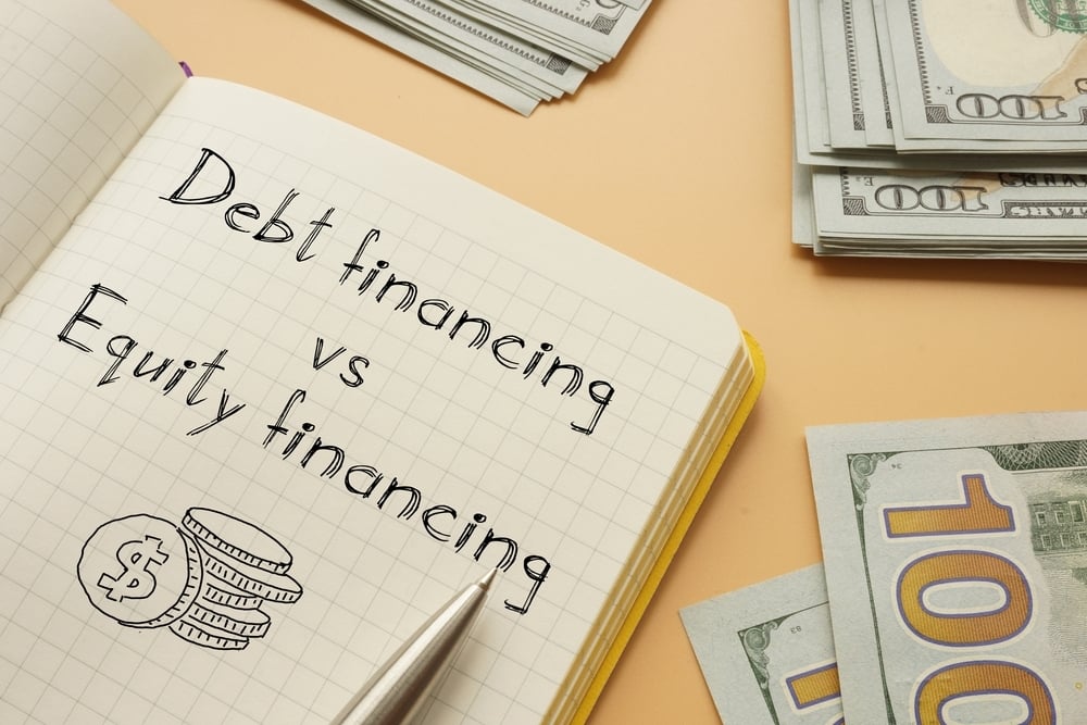 debt vs. equity financing