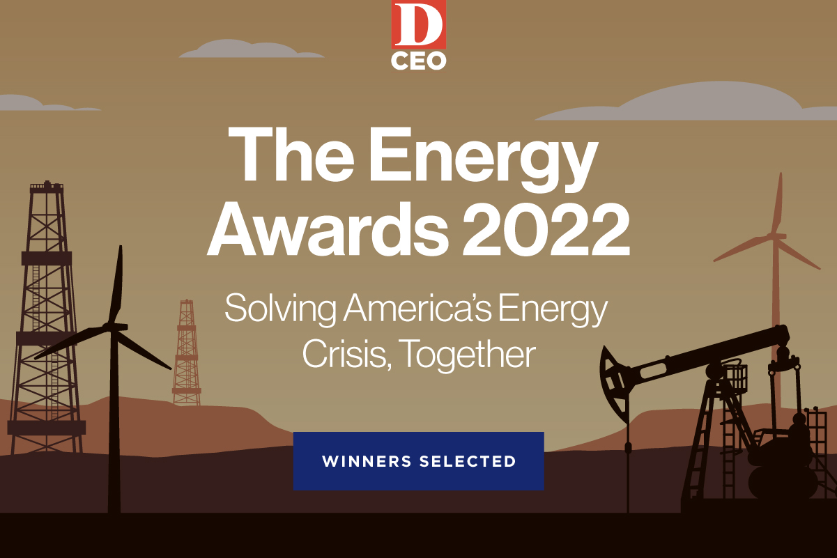 Jason Wilcox Announced as Winner at D CEO’s Energy Awards 2022